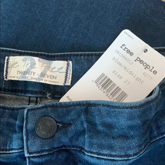 Free People High Rise Just Float On Flare Jeans - Picture 7 of 8